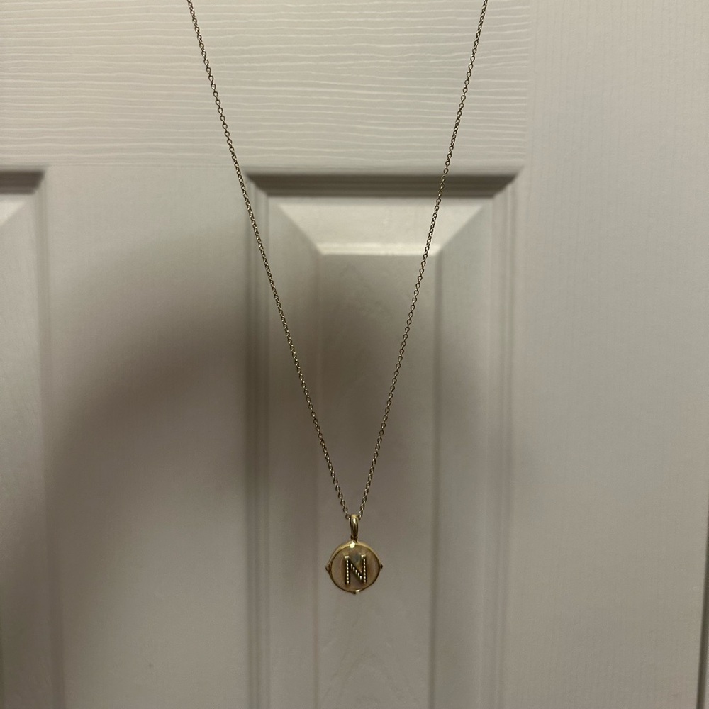 Kendra Scott "N" Initial Necklace
